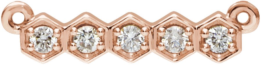 Five-Stone Bar Necklace or Center