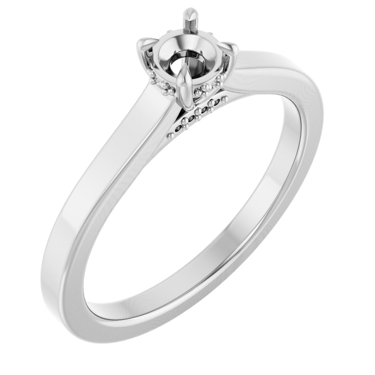 14k White Gold