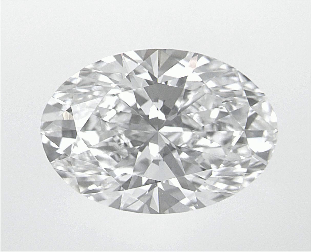 2.57 CT Oval Lab-Grown Diamond Surrey Vancouver Canada Langley Burnaby Richmond
