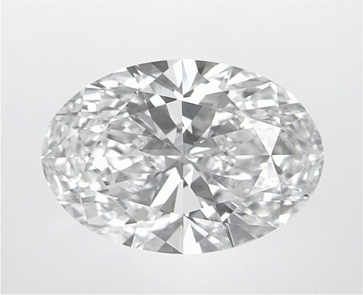 2.53 CT Oval Lab-Grown Diamond Surrey Vancouver Canada Langley Burnaby Richmond