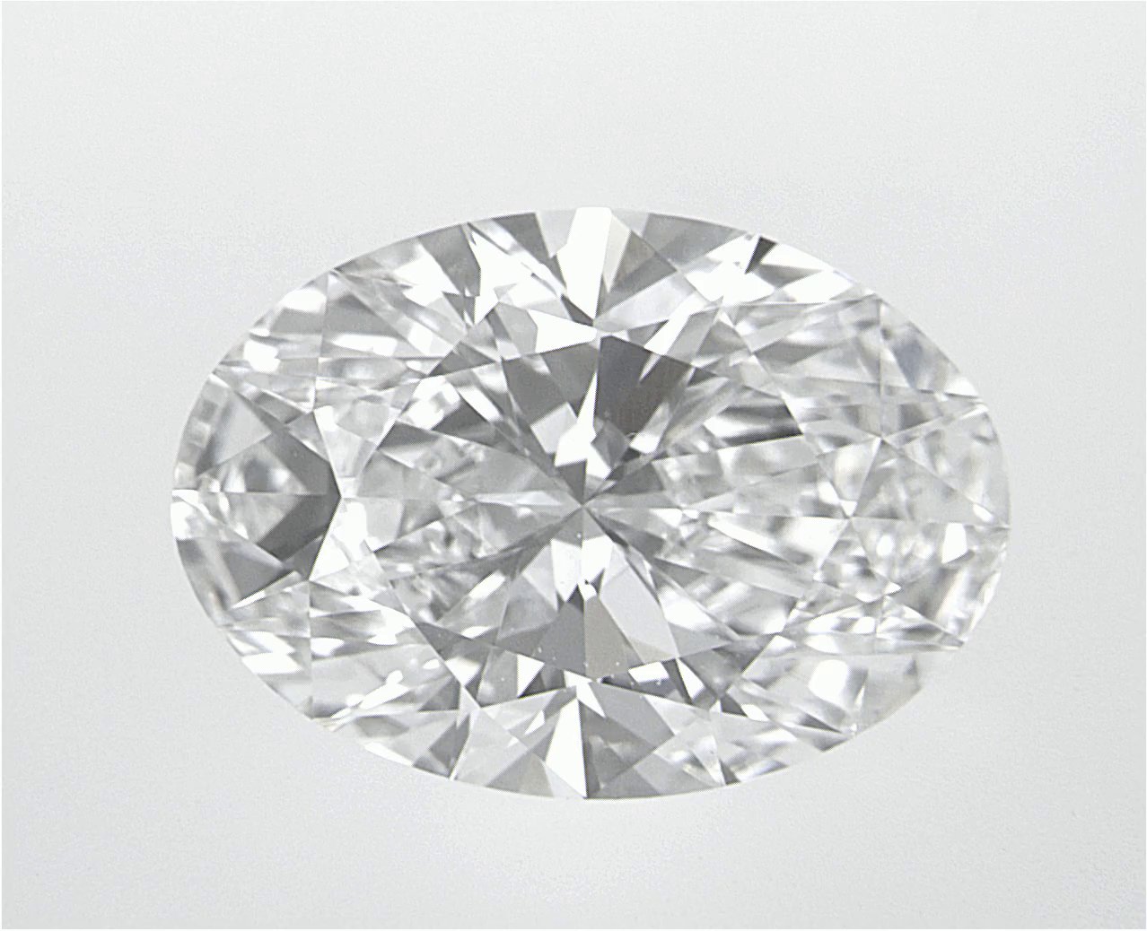 2.58 CT Oval Lab-Grown Diamond Surrey Vancouver Canada Langley Burnaby Richmond