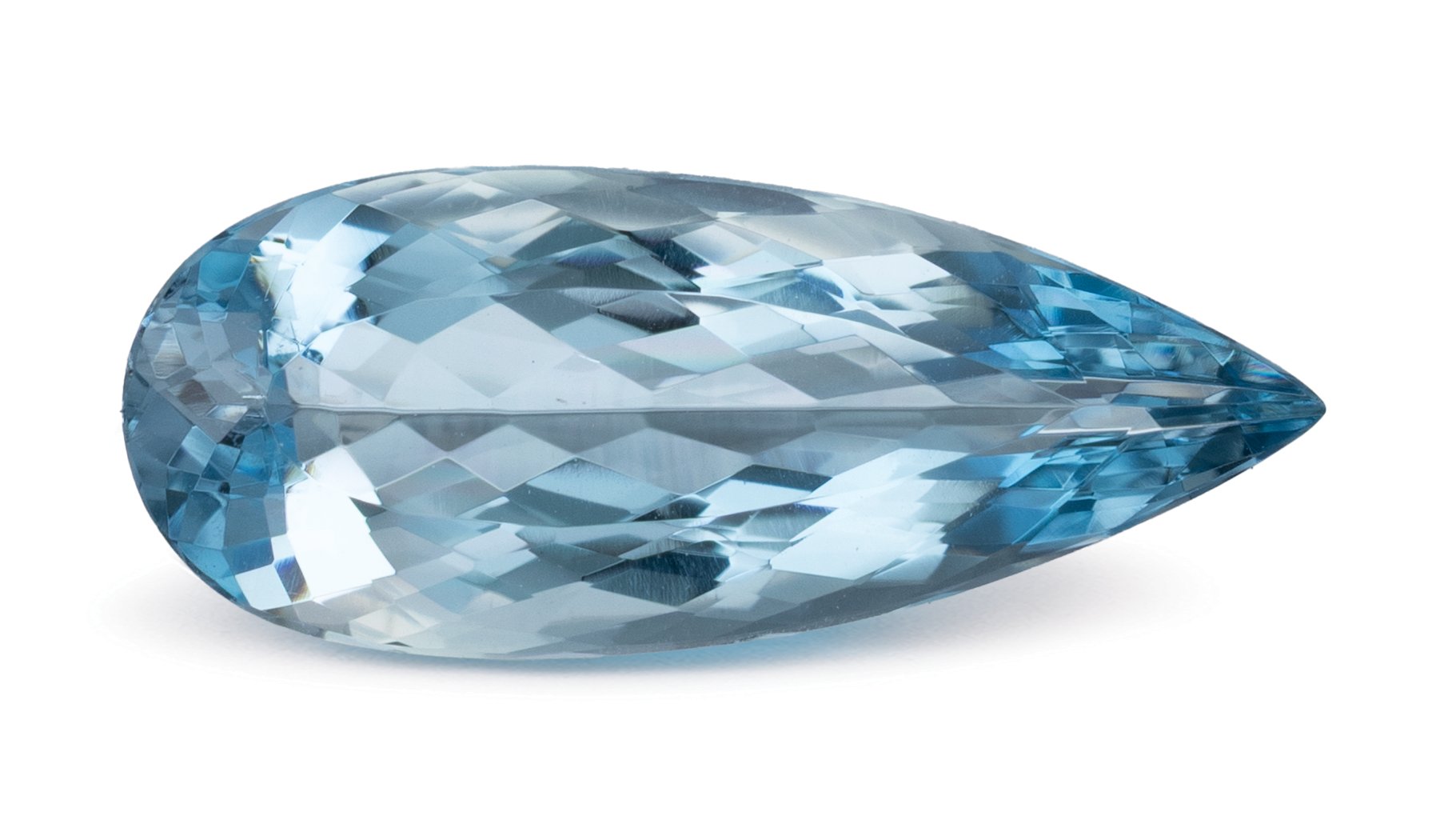 PEAR 4.35ct Natural Aquamarine