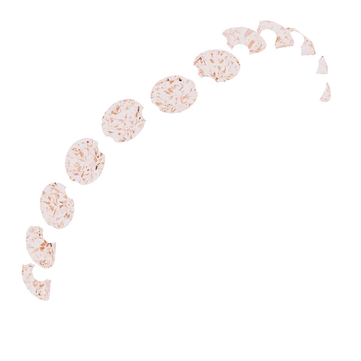 Accented V Contour Band