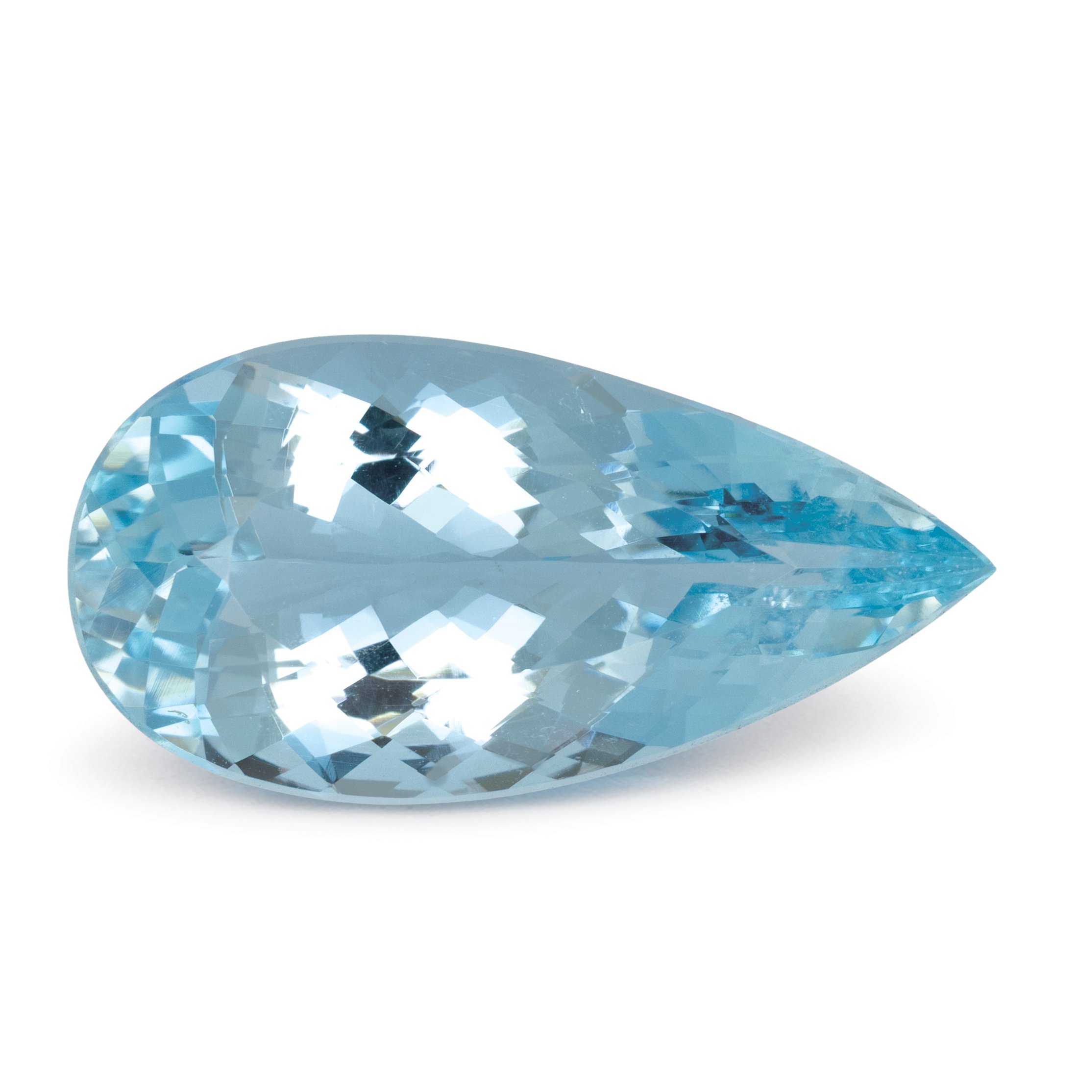 PEAR 10.08ct Natural Aquamarine