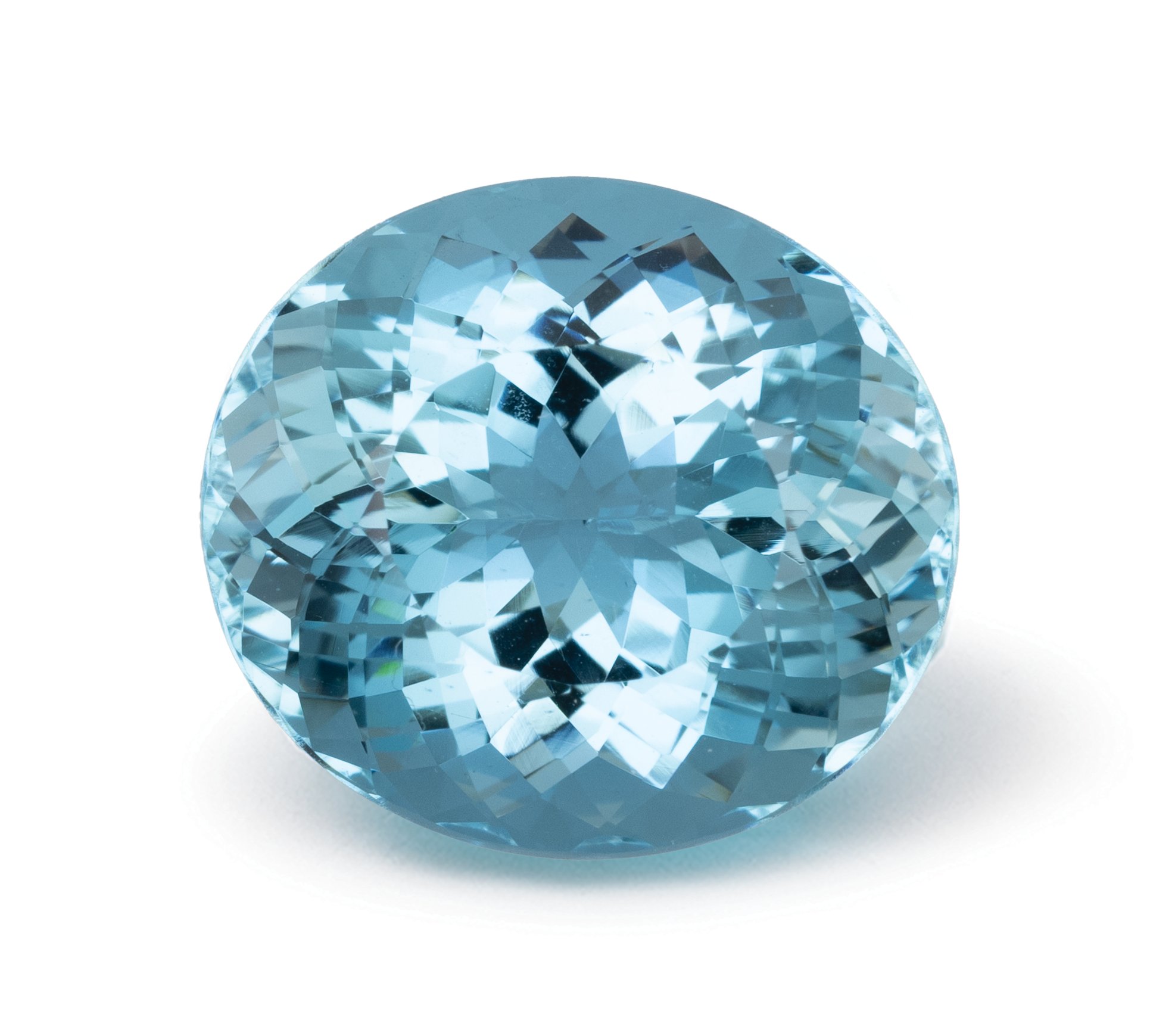 OVAL 9.86ct Natural Aquamarine