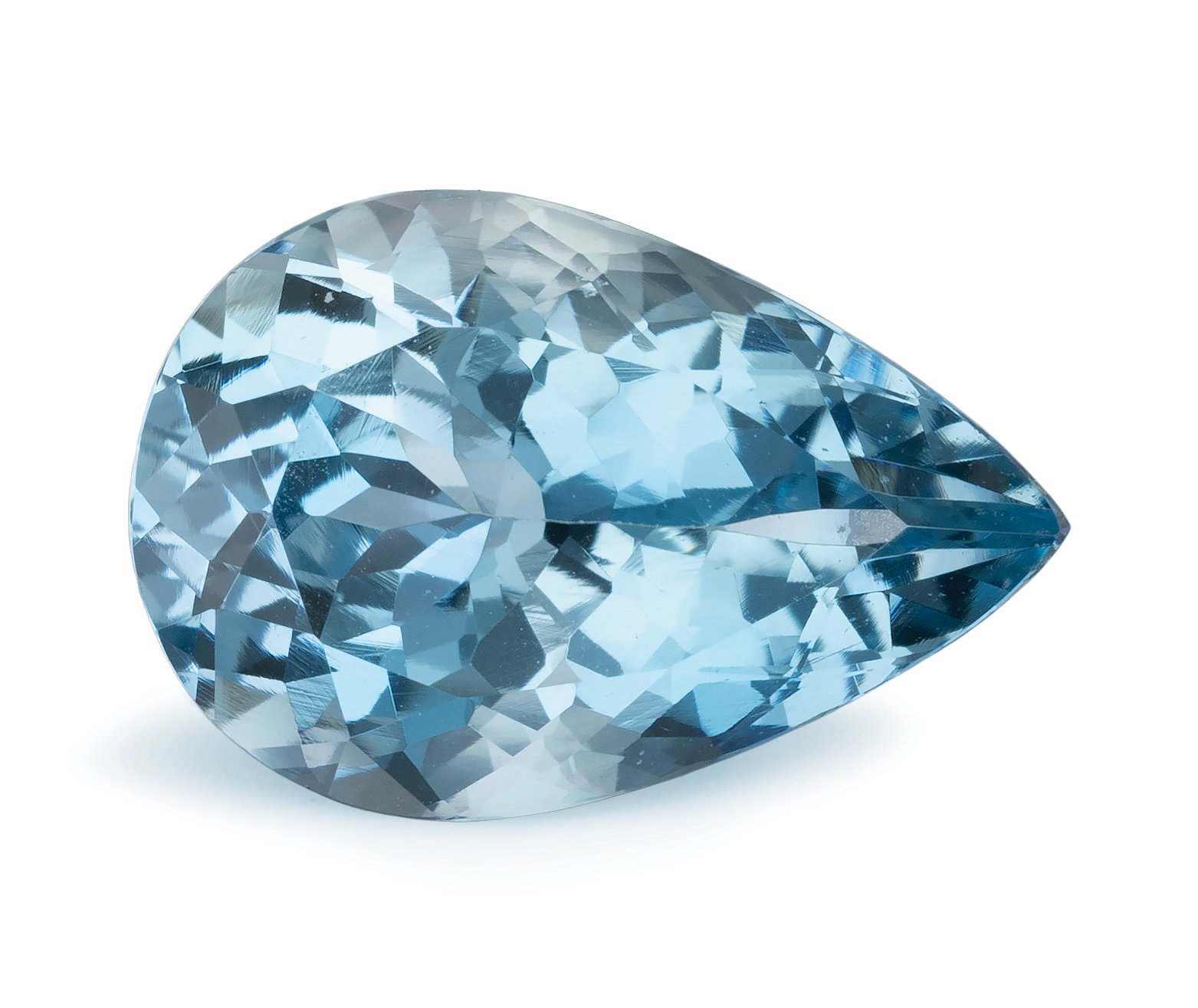 PEAR 6.08ct Natural Aquamarine
