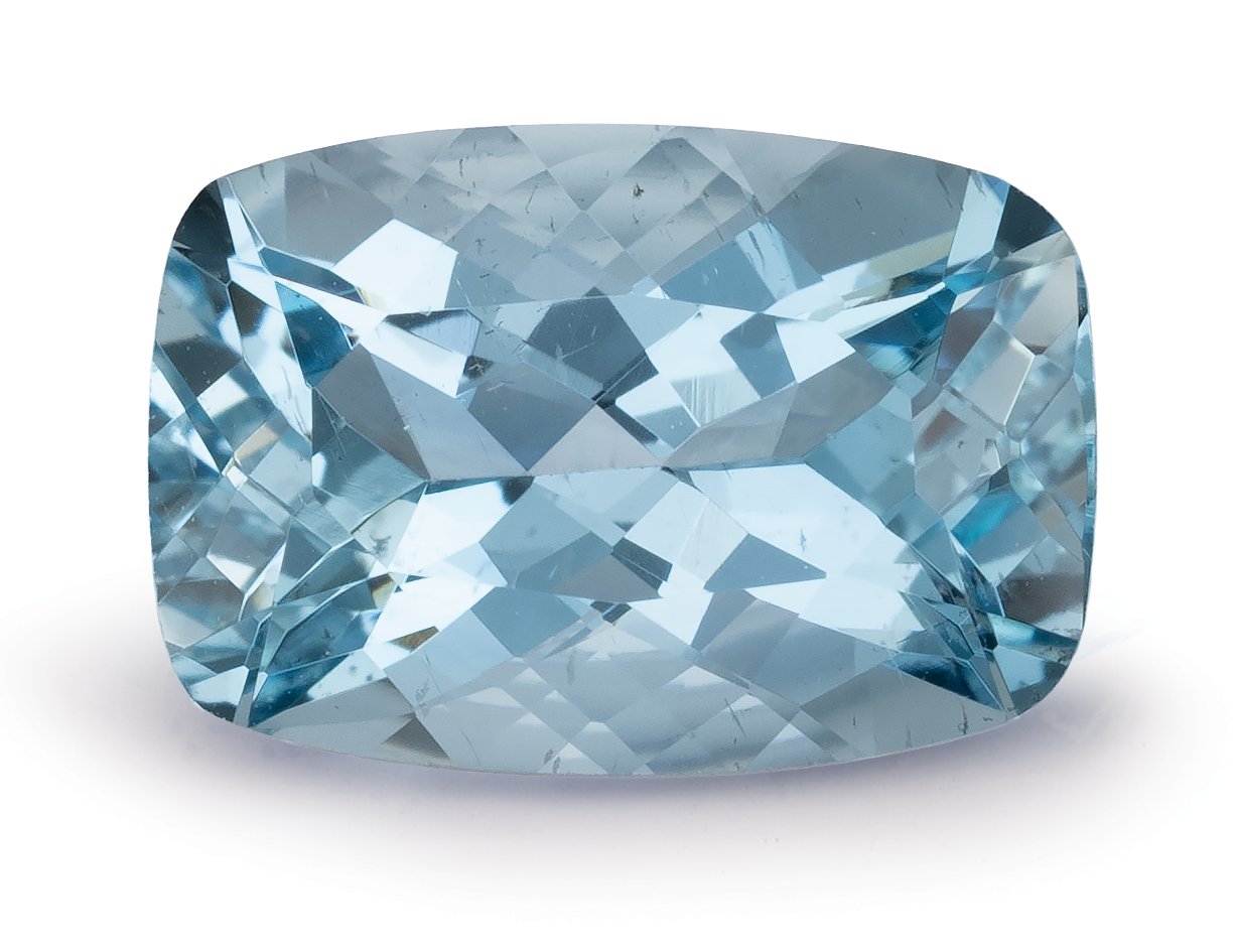 ANTIQUE CUSHION 3.94ct Natural Aquamarine 