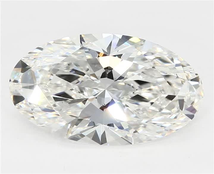 2.54 CT Oval Lab-Grown Diamond Surrey Vancouver Canada Langley Burnaby Richmond