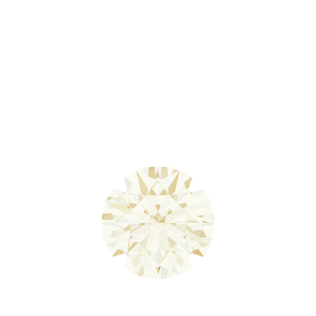 Claw-Prong Solitaire Bezel-Style Necklace or Center