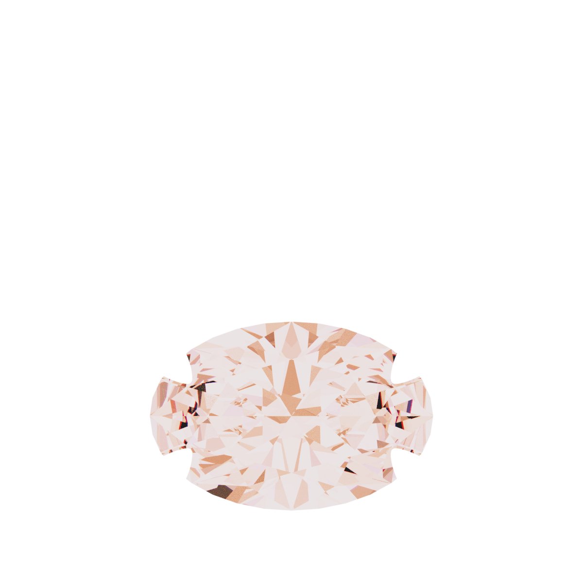 Claw-Prong Solitaire Bezel-Style Necklace or Center