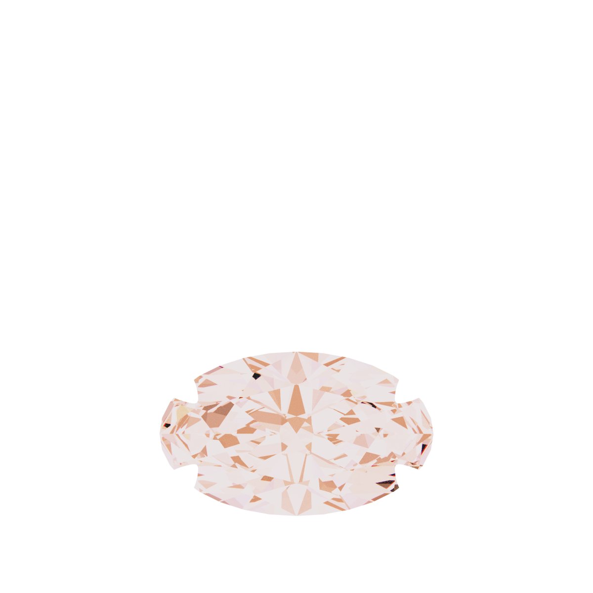 Claw-Prong Solitaire Bezel-Style Necklace or Center