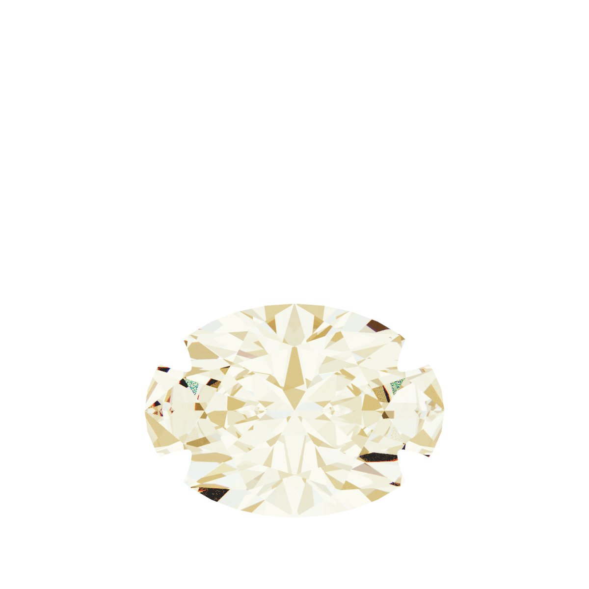 Claw-Prong Solitaire Bezel-Style Necklace or Center