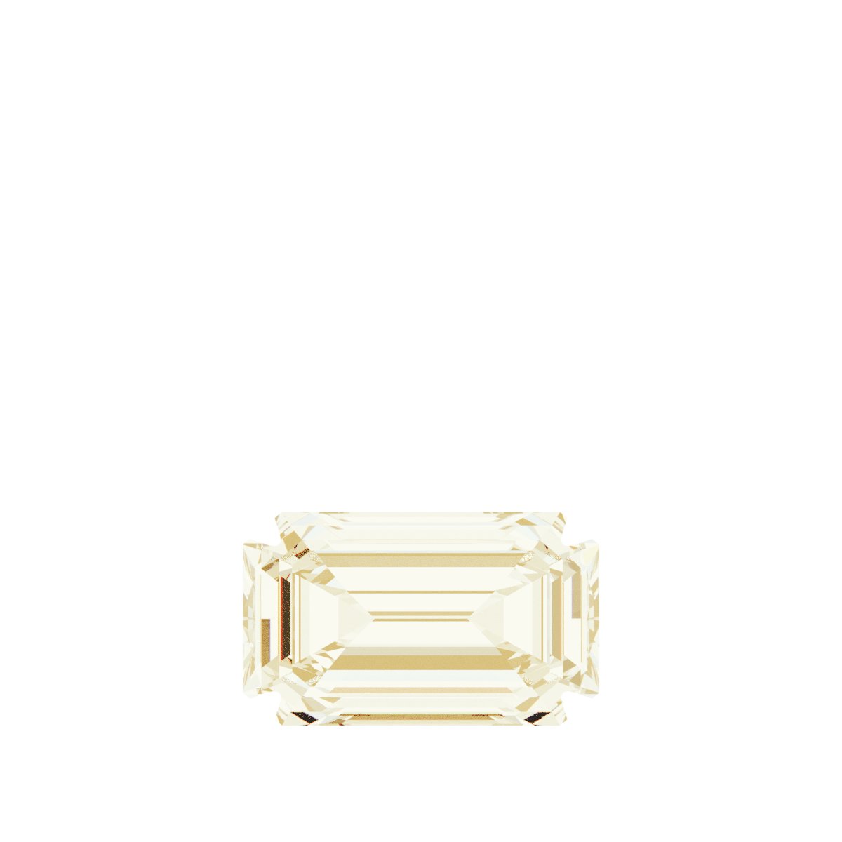 Claw-Prong Solitaire Bezel-Style Necklace or Center