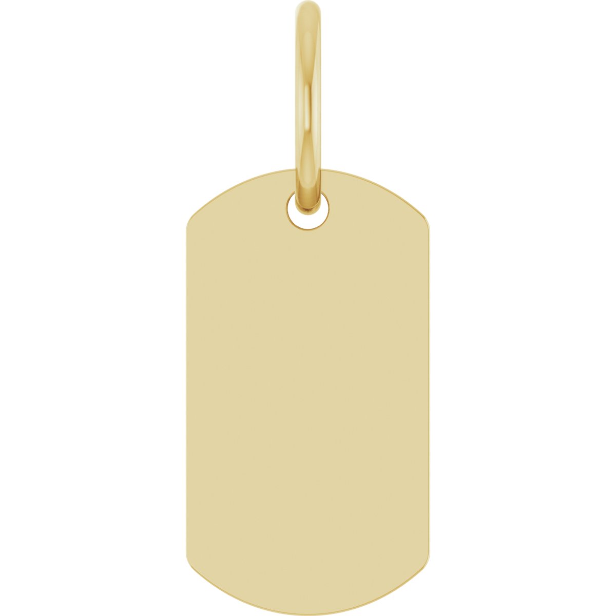 Engravable Dog Tag Pendant