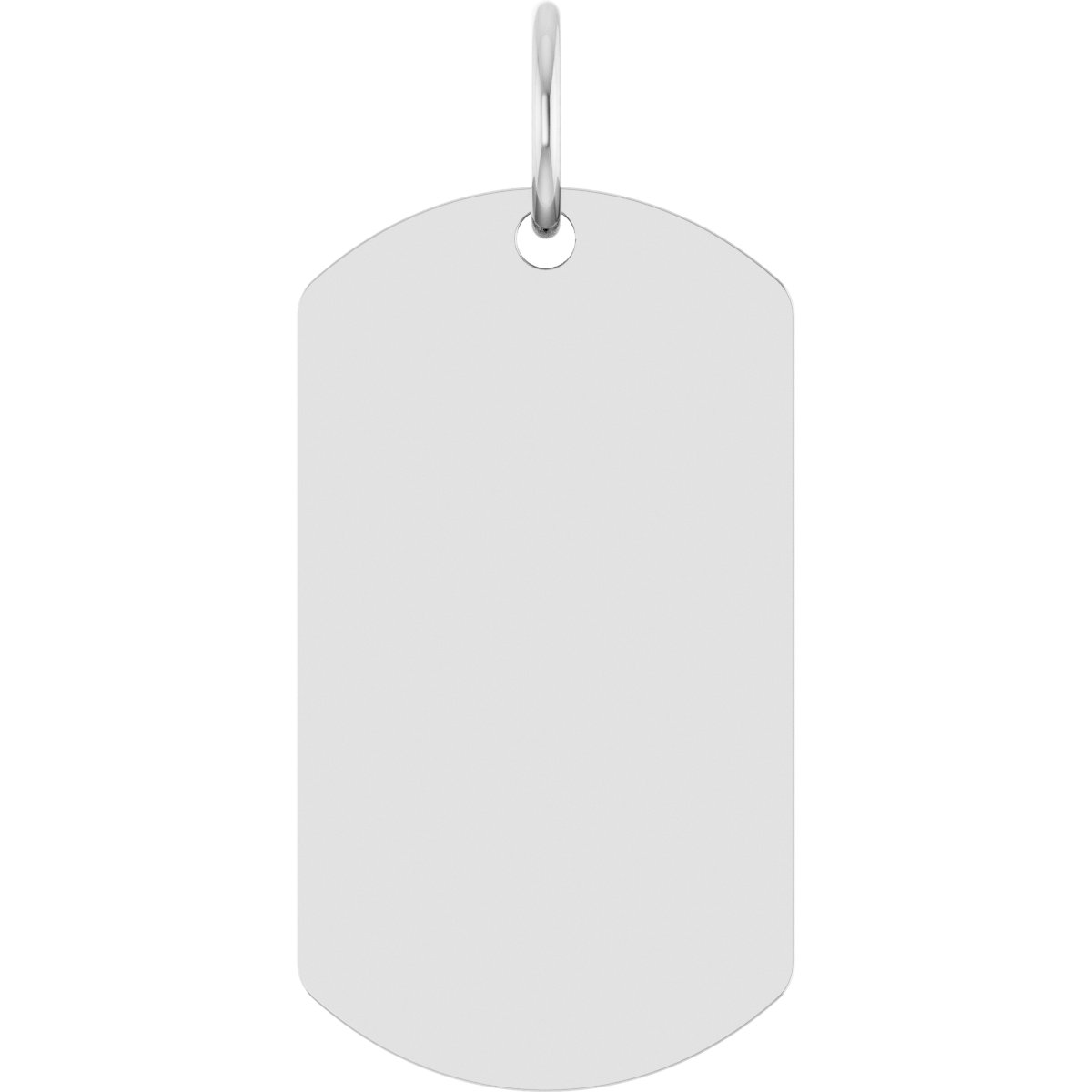 Engravable Dog Tag Pendant
