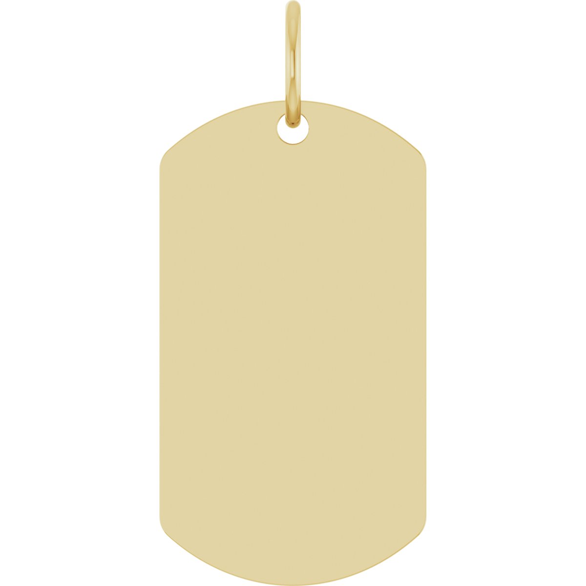 Engravable Dog Tag Pendant