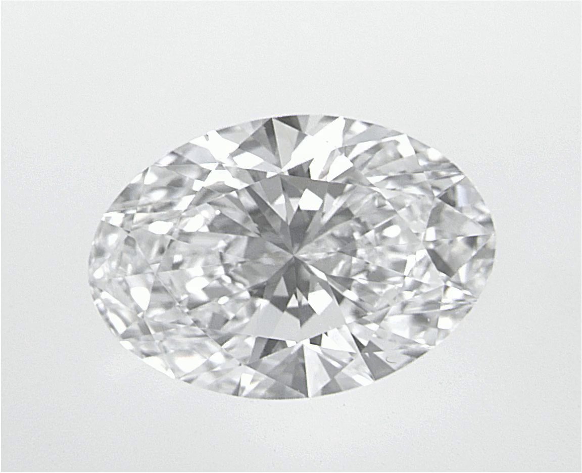 1.58 CT Oval Lab-Grown Diamond Surrey Vancouver Canada Langley Burnaby Richmond