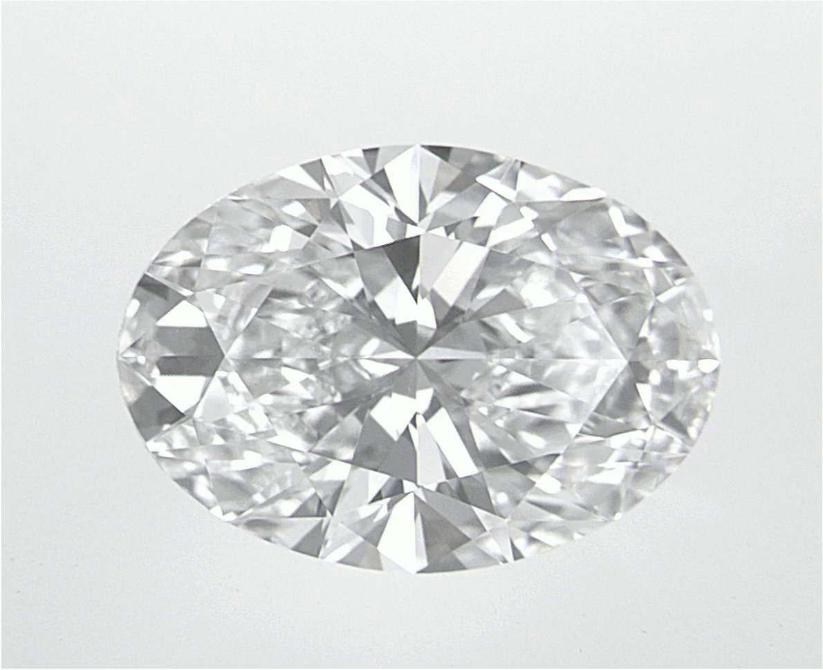 2.1 CT Oval Lab-Grown Diamond Surrey Vancouver Canada Langley Burnaby Richmond