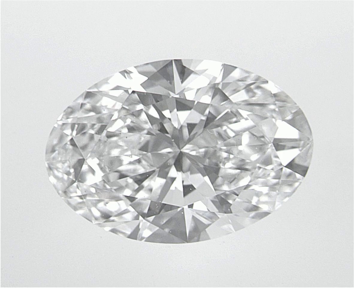 2.09 CT Oval Lab-Grown Diamond Surrey Vancouver Canada Langley Burnaby Richmond