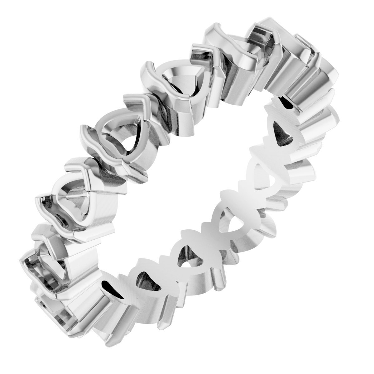 14k White Gold
