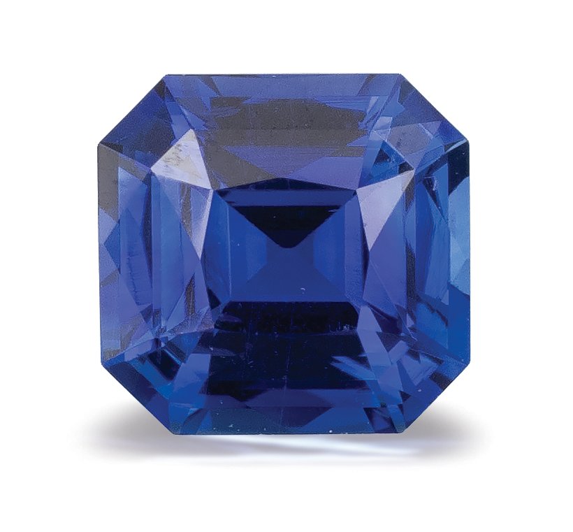 ASSCHER 1.34ct Natural Sapphire 