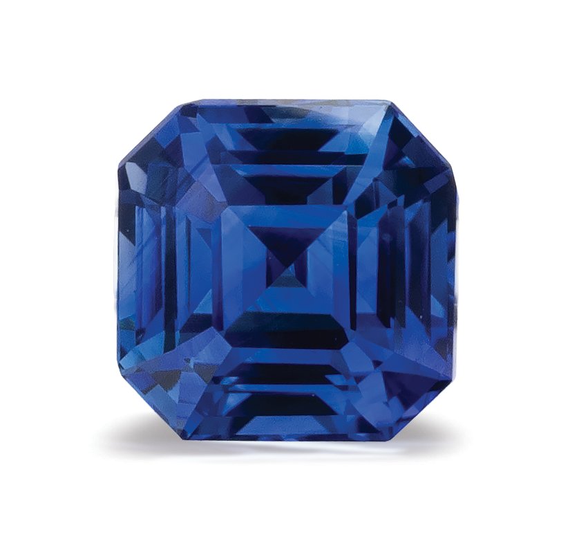 ASSCHER 1.58ct Natural Sapphire 