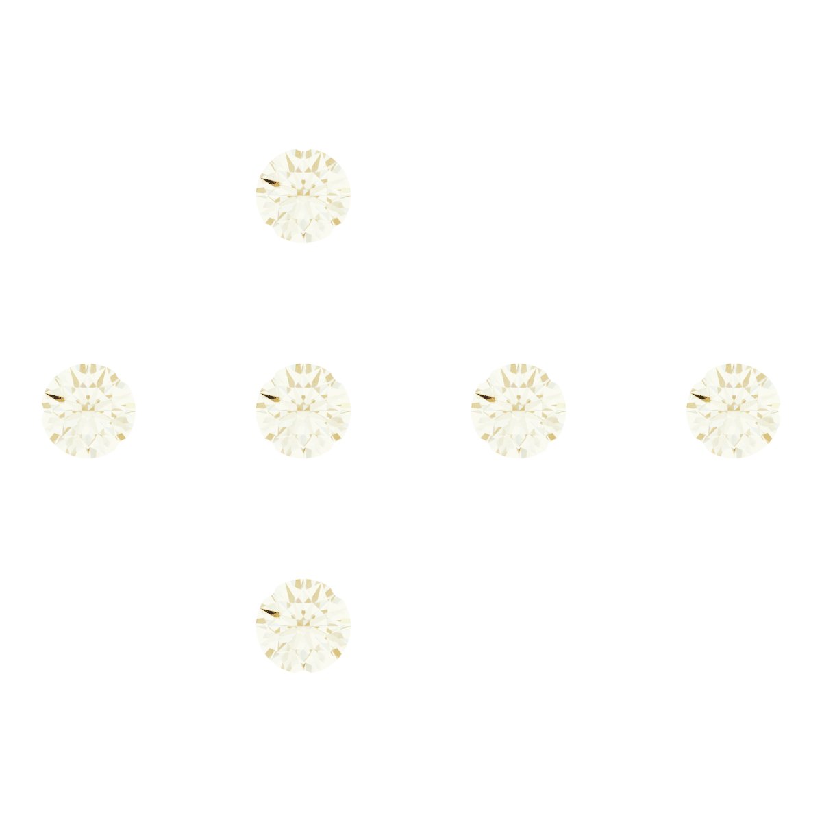 Accented Sideways Cross Necklace or Center