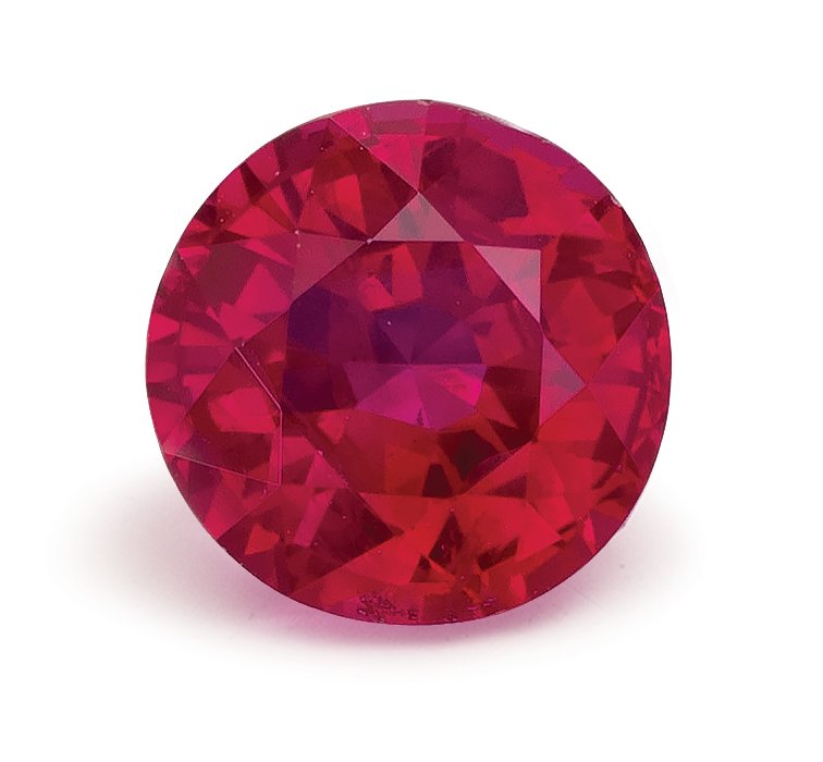 ROUND 1.03ct Natural Ruby