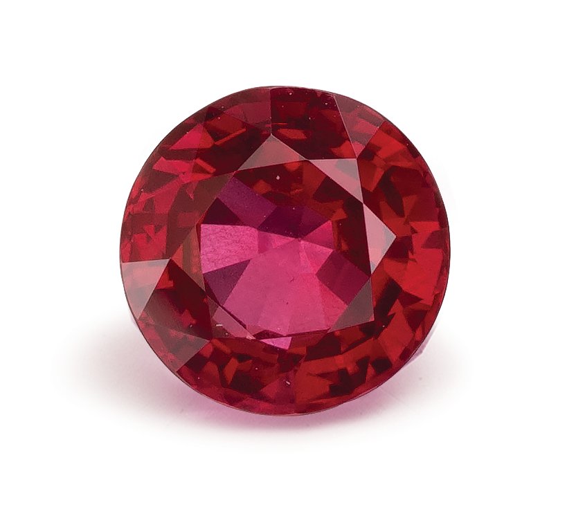 ROUND 1.02ct Natural Ruby
