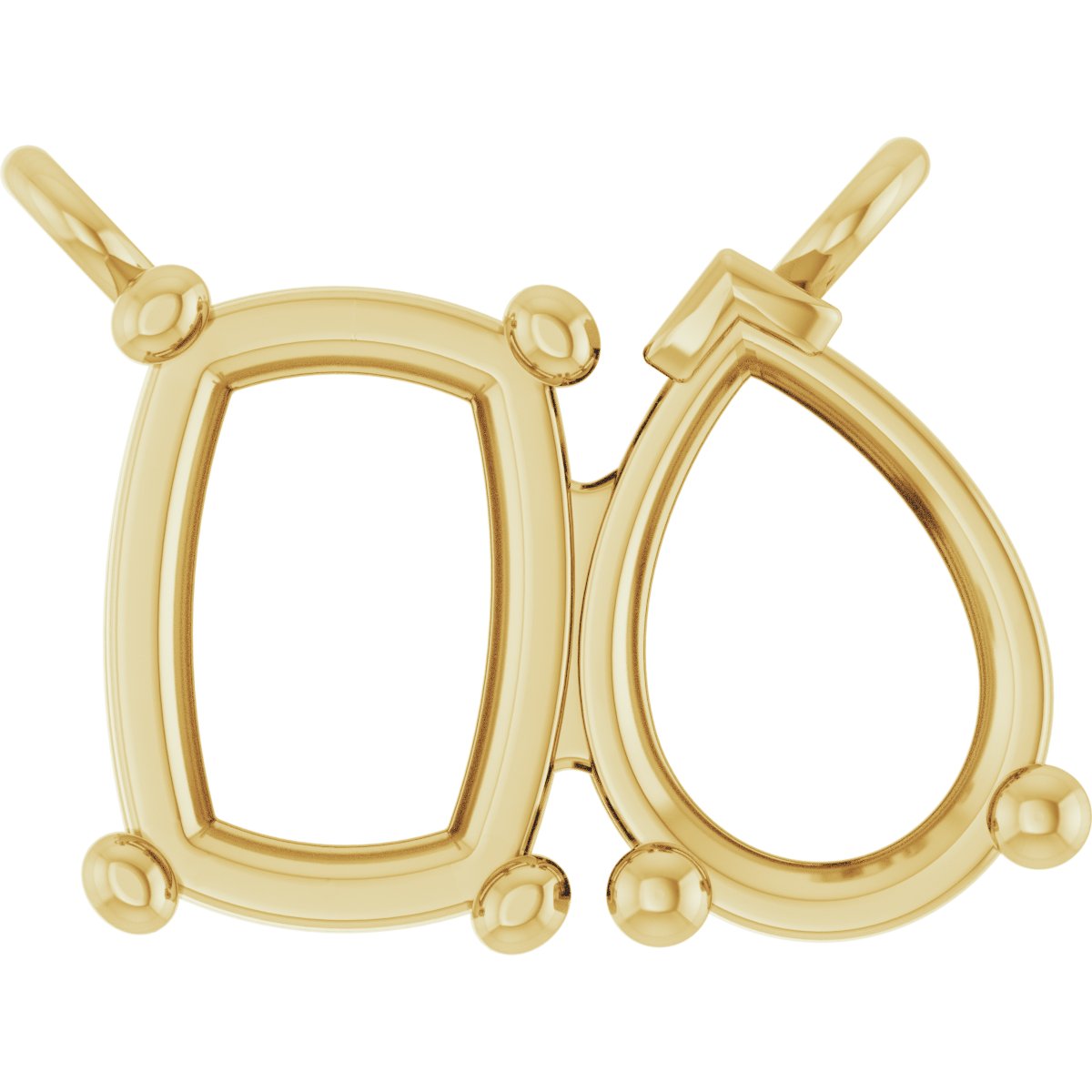 Two-Stone Necklace Center