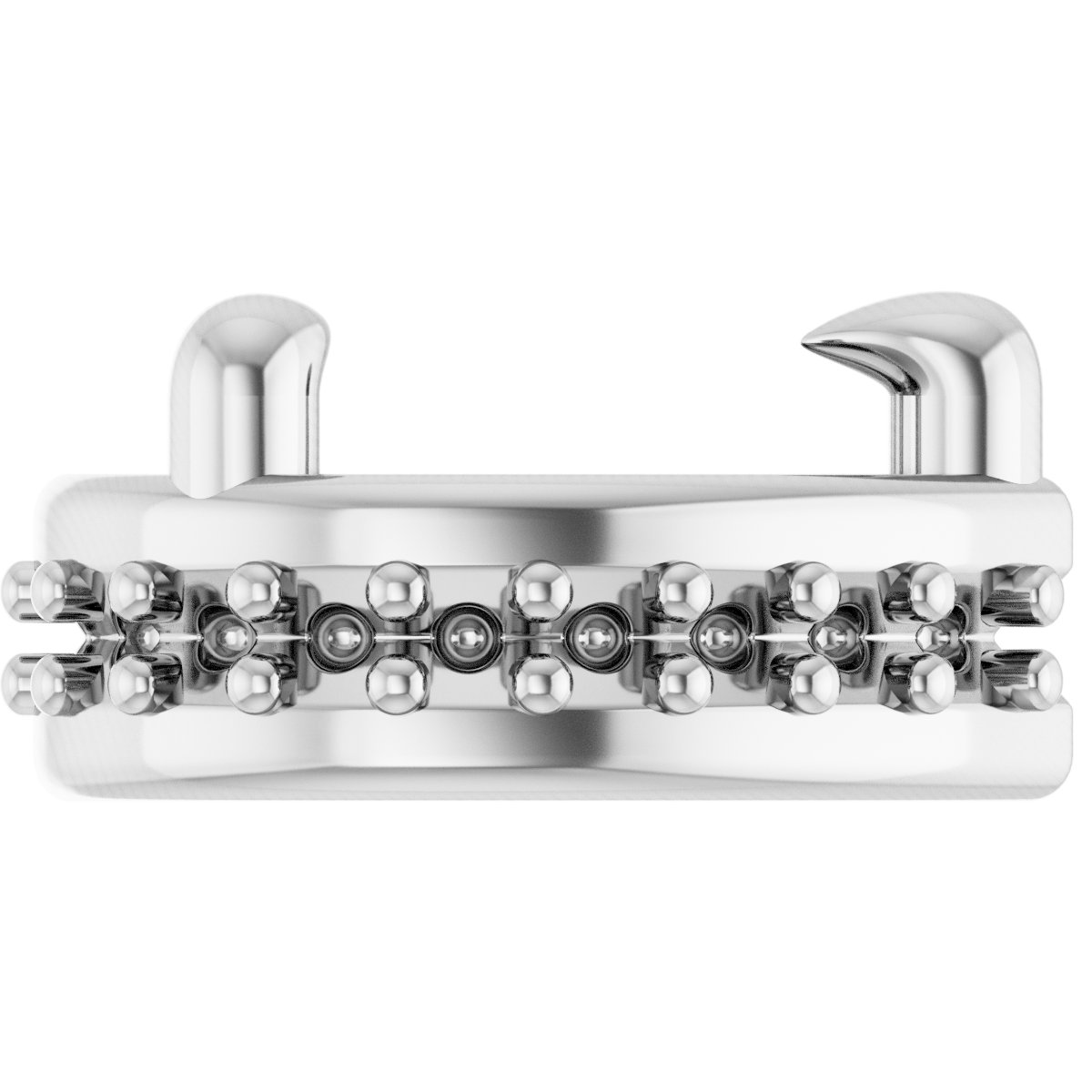 4-Prong Claw Hidden Halo-Style Top Setting
