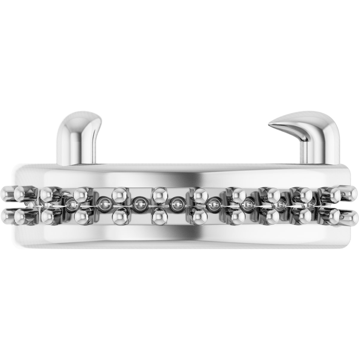 4-Prong Claw Hidden Halo-Style Top Setting
