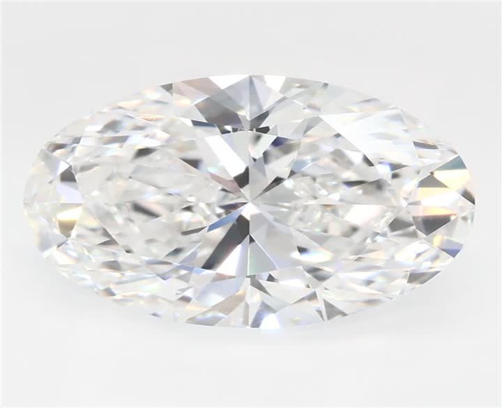3.01 CT Oval Lab-Grown Diamond Surrey Vancouver Canada Langley Burnaby Richmond