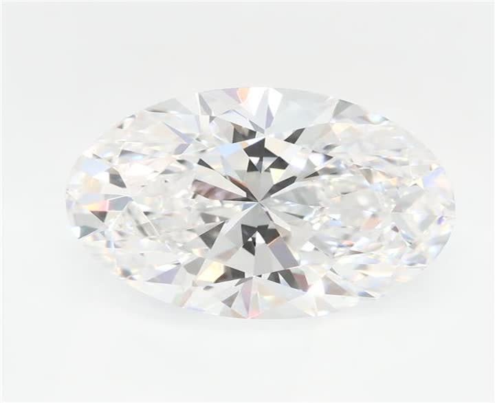 3.02 CT Oval Lab-Grown Diamond Surrey Vancouver Canada Langley Burnaby Richmond