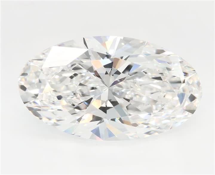 3.53 CT Oval Lab-Grown Diamond Surrey Vancouver Canada Langley Burnaby Richmond