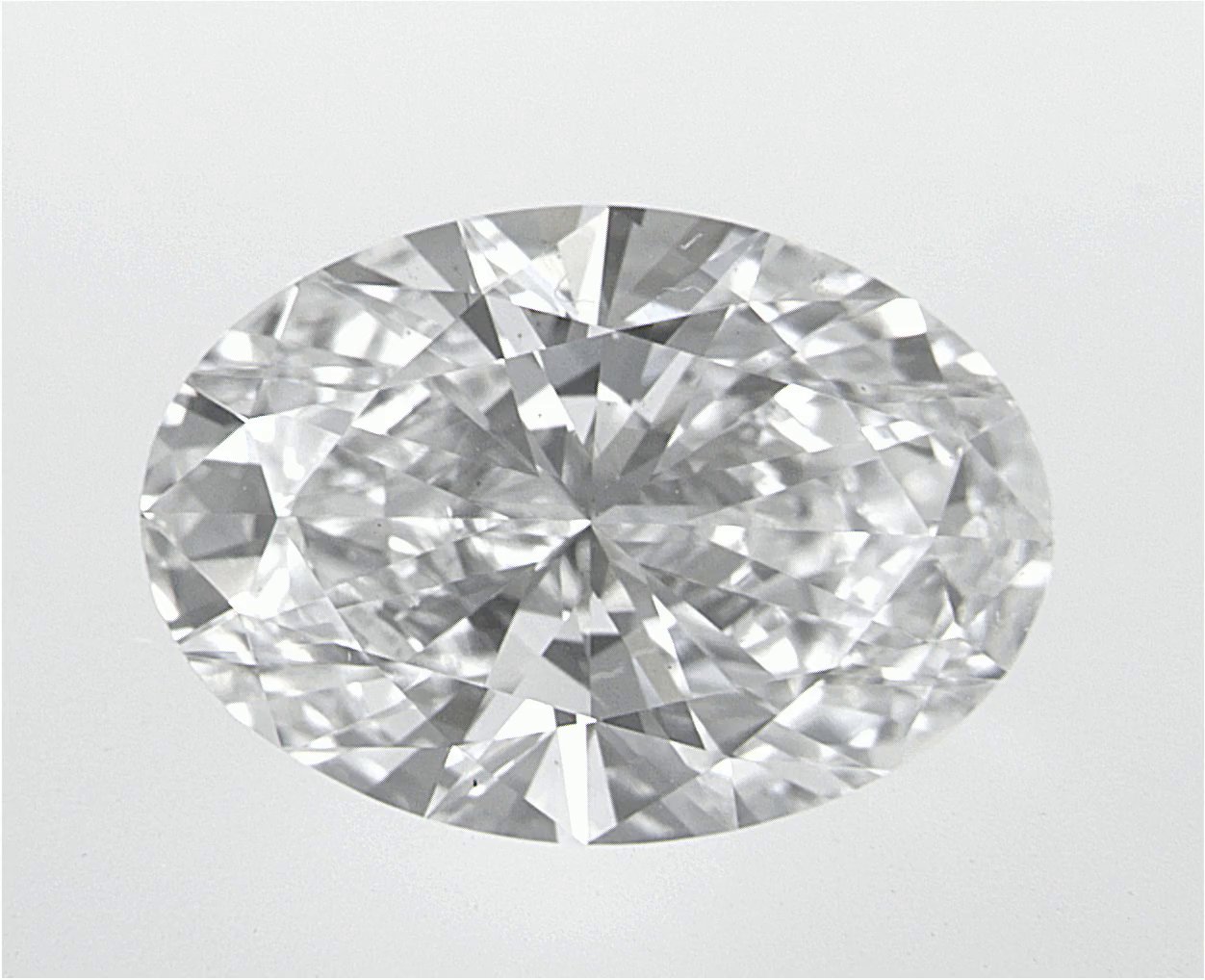 2.58 CT Oval Lab-Grown Diamond Surrey Vancouver Canada Langley Burnaby Richmond