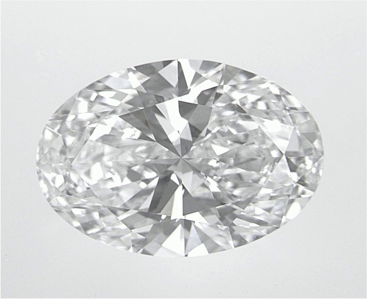 2.51 CT Oval Lab-Grown Diamond Surrey Vancouver Canada Langley Burnaby Richmond