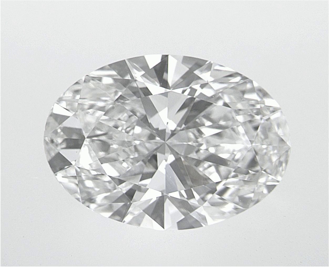 2.57 CT Oval Lab-Grown Diamond Surrey Vancouver Canada Langley Burnaby Richmond