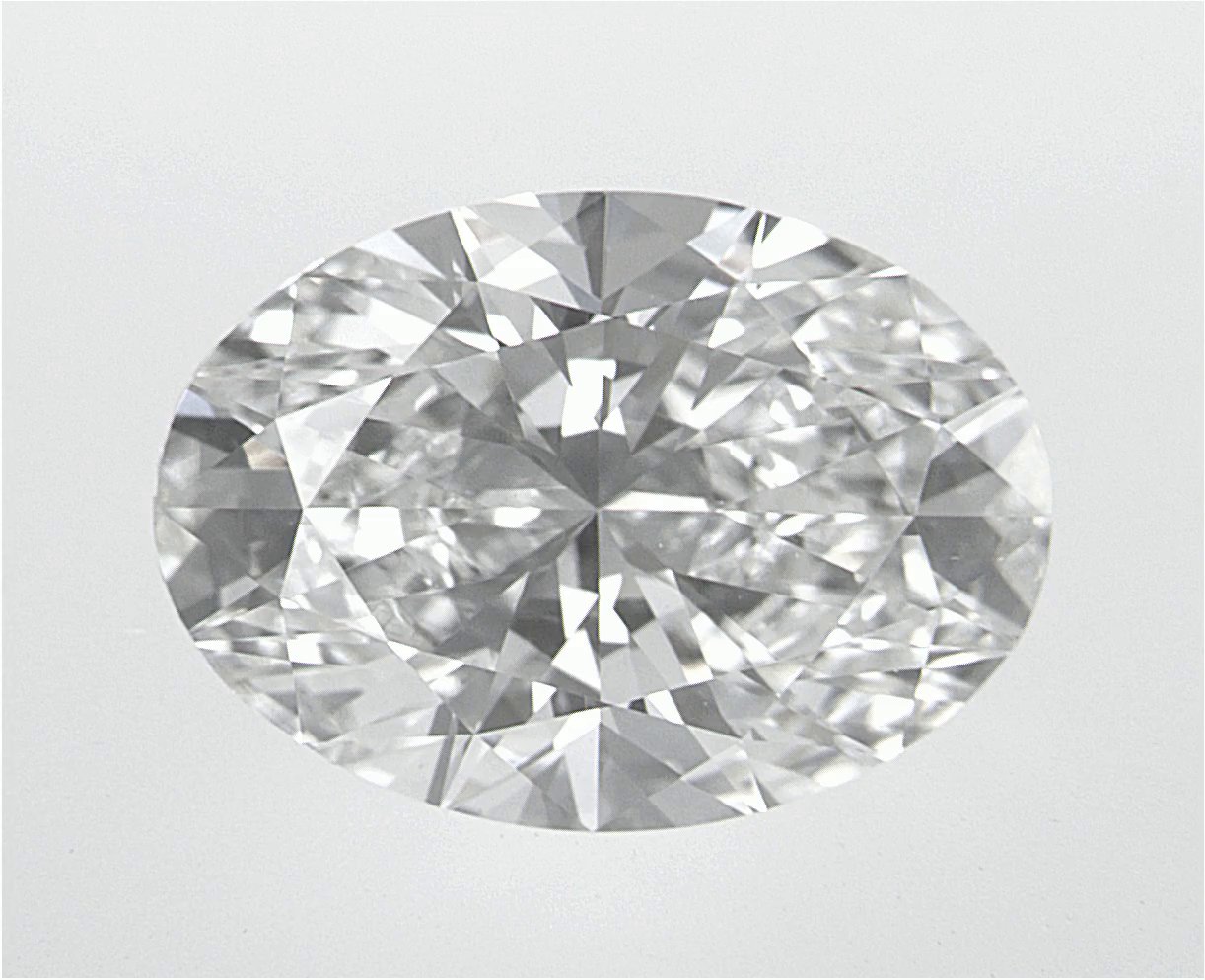 2.55 CT Oval Lab-Grown Diamond Surrey Vancouver Canada Langley Burnaby Richmond