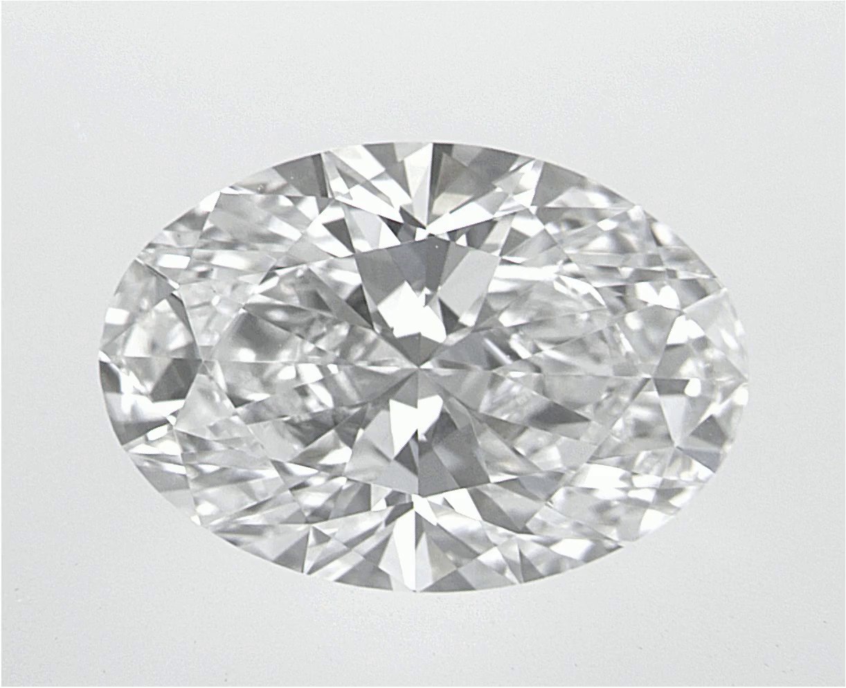 2.5 CT Oval Lab-Grown Diamond Surrey Vancouver Canada Langley Burnaby Richmond