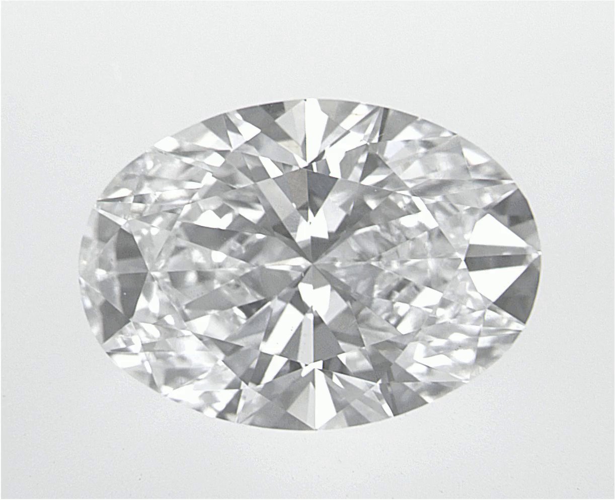 2.51 CT Oval Lab-Grown Diamond Surrey Vancouver Canada Langley Burnaby Richmond