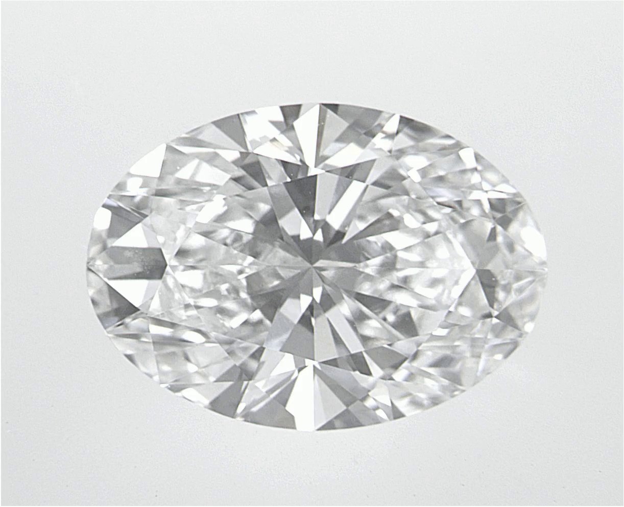2.34 CT Oval Lab-Grown Diamond Surrey Vancouver Canada Langley Burnaby Richmond