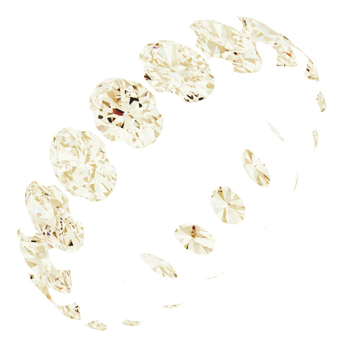 Low Profile Eternity Band