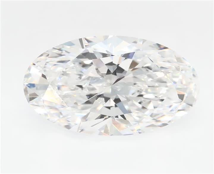 2.82 CT Oval Lab-Grown Diamond Surrey Vancouver Canada Langley Burnaby Richmond