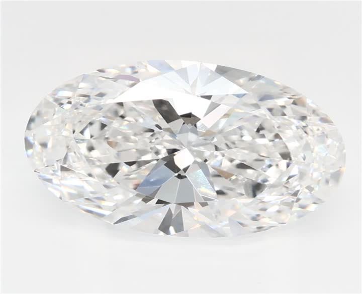 2.54 CT Oval Lab-Grown Diamond Surrey Vancouver Canada Langley Burnaby Richmond