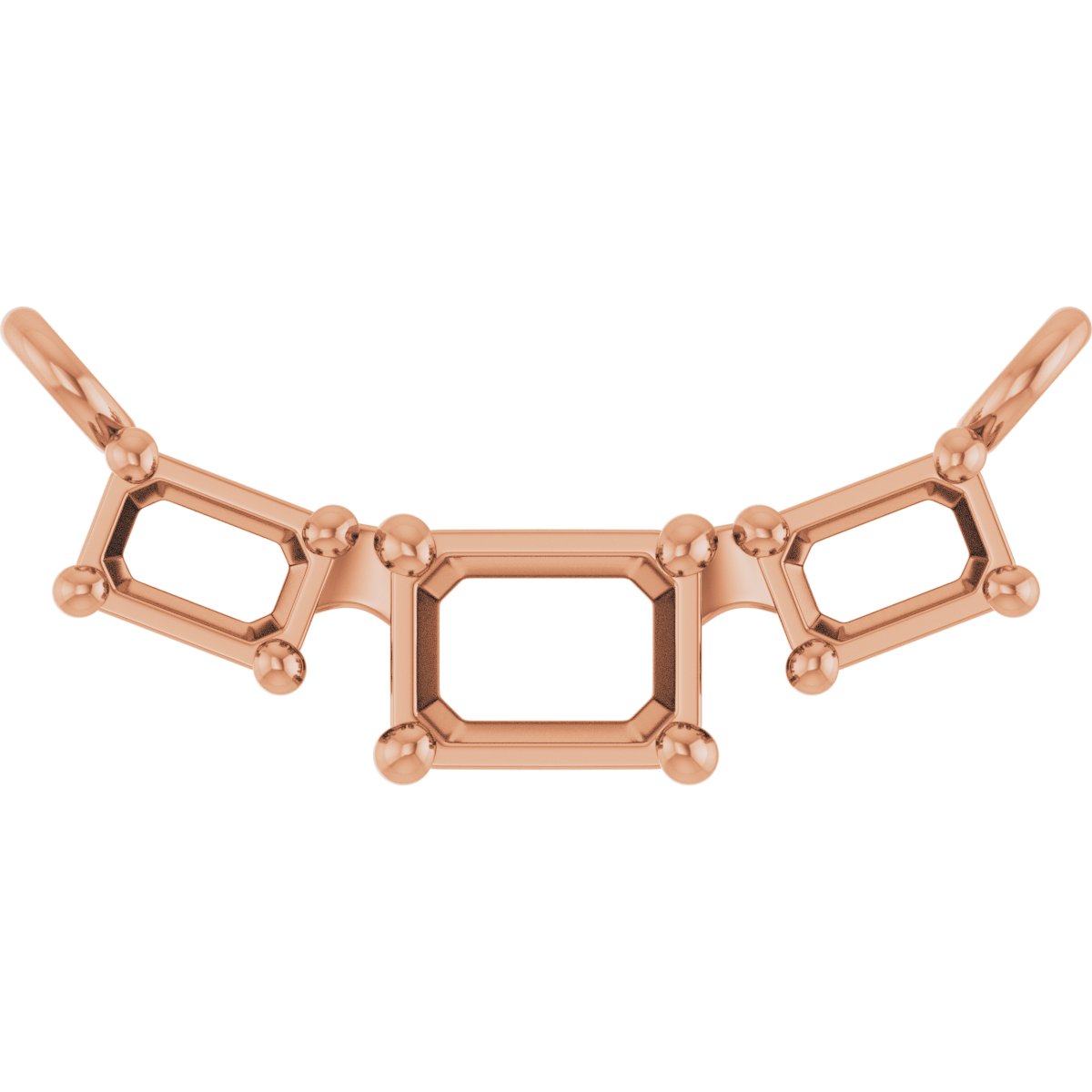 Three-Stone Necklace or Center