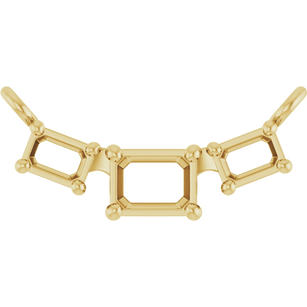 Three-Stone Necklace or Center