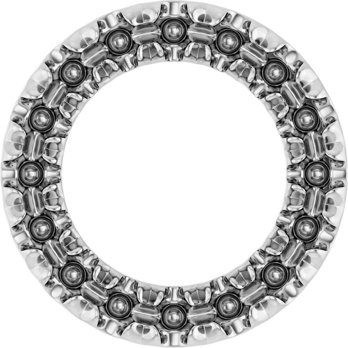 Accented Circle Trim