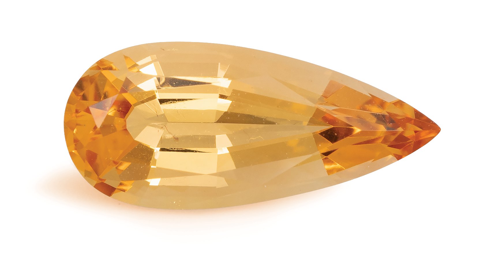 PEAR 4.01ct Natural Topaz