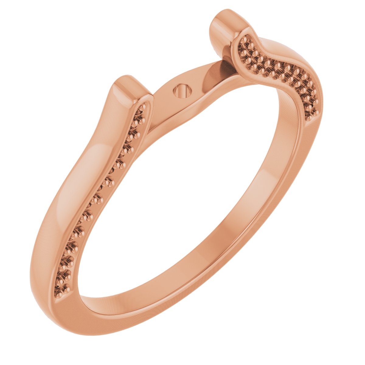 Accented Cathedral-Style Peg Shank